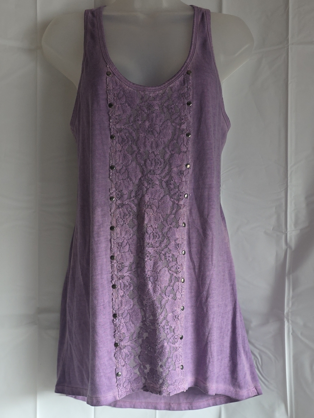 Maurices Lilac Tee - Relaxed Scoop Neck